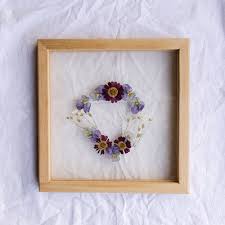 It's almost the middle of august and that means only a little over a month of summer left. How To Frame Pressed Flowers Diy Al Imo Handmade How To Frame Pressed Flowers Diy