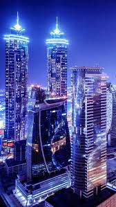 Stunning Dubai Nightlife Dubai Nightlife Cityscape Wallpaper City Lights Wallpaper