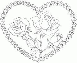 Imagenes de dibujos de rosas. Flores Para Pintar