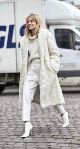 70 Elegant Winter Outfit Ideas For Business Women White Winter Fashion Copenhagen Fashion Week Street Style