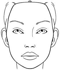 25 Excellent Photo Of Makeup Coloring Pages Entitlementtrap Com Makeup Face Charts Face Chart Face Template