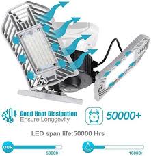 Fluorescent lights are somewhat temperature dependent. 2020 Upgraded Led Garage Lights High Lumens Super Bright Buy 2 Free Shipping Led Garage Lights Garage Lighting Fluorescent Tube Light