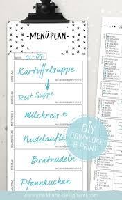 Menuplanung Zum Ausdrucken Essensplanung Wird Jetzt Hubsch Und Einfach Wochen Essensplan Zum Ausfullen In 3 Unte Menuplanung Wochenplan Zum Ausdrucken Planer