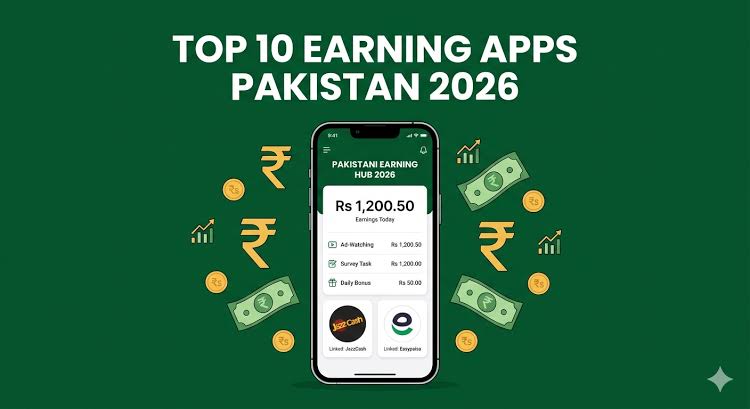 10 Best Earning Apps in Pakistan 2026 — Tested & Real