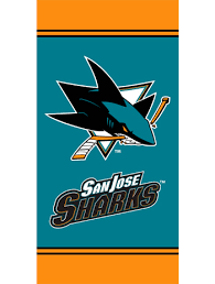Nhl, the nhl shield, the word mark and image of the stanley cup and nhl conference logos are. Badetuch Nhl San Jose Sharks Sportartikel Sportega