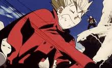 Vash the stampede and nicholas d. Vash The Stampede Funny Gifs Tenor