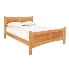 Classic Real Wood Panel Bed Natural American Made Cherry Bedroom Furniture Panel Bed Frames Walnut Bed Frame Bed Design