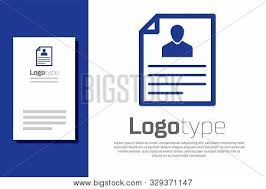 Download 1,821 resume background free vectors. Blue Resume Icon Vector Photo Free Trial Bigstock