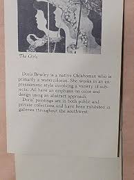Oklahoma Artist Doris Bewley Original Painting Acrylic