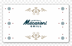 Enter your gift card number as it appears on the back of your card. Romano S Macaroni Grill Gift Card Example Romano S Macaroni Grill Hd Png Download 872x536 114675 Pngfind