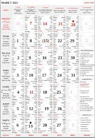 Hijri calendar (by kalender bali is currently available in the following countries: Kalender Bali Maret 2021 Lengkap Pdf Dan Jpg Enkosa Com Informasi Kalender Dan Hari Besar Bulan Januari Hingga Desember 2021