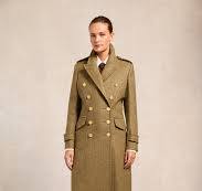 The Great Coat (Moss Herringbone)