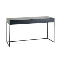 Bureau Van Zwart Metaal Met 2 Lades Meubel Ideeen Interieur