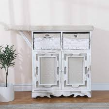 Antique wooden folding ironing board table wood legs farmhouse furniture. Creative Wooden Furniture Retro Style Ironing Storage Table Nordic Solid Wood Home Furniture Iron Cabinet Living Room Cabinets Aliexpress