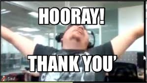 Here are 37 of the best thank you memes that pay tribute to doctors, nurses, health care workers, truck drivers, grocery clerks and other heroes on in the midst of the coronavirus pandemic, memes, videos and social images have popped up all over social media to pay tribute to these selfless souls. Meme Creator Funny Hooray Thank You Meme Generator At Memecreator Org