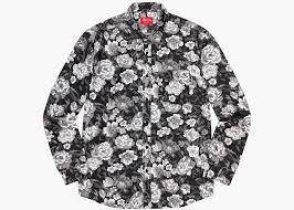 Maybe you would like to learn more about one of these? Supreme Digi Floral Corduroy Shirt Black