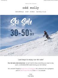 Odd molly is a brand with high ambitions and still a brand that will never take itself too seriously. Odd Molly Ski Sale Last Days Milled