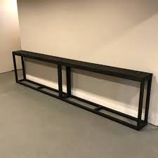 Pin By Louise Neault On Salon Long Sofa Table Extra Long Console Table Narrow Console Table