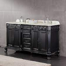 See more ideas about bathroom design, beautiful bathrooms, marble vanity tops. Ove Decors Trent 60 Double Bathroom Vanity Set Reviews Wayfair Double Sink Bathroom Vanity Marble Vanity Tops Double Vanity Bathroom