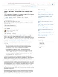 In general, the best advice to follow if you want to romance tristian is: What Is The Single Insight That Most Changed Your Life Quora Pdf United States Navy Reality