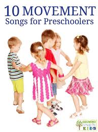 10 Movement Songs For Preschoolers Preschool Songs Movement Preschool Songs For Toddlers