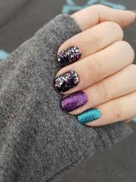 Loving This New Years Mani Ready Set Confetti With Accents Of Ibiza Nights And Blue Lagoon Doubled Color Street Is 1 Color Street Nails Nails Summer Nails