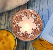Zinc Alloy Candle Jar Lids Evenly Tealight Heat Gathering ...