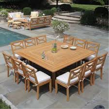 Fiori Collection Teak Patio Furniture Rustic Outdoor Furniture Outdoor Dining