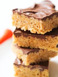 Rice Krispies Treats With Chocolate And Peanut Butter Pipandebby Com Recipe Rice Krispy Treats Recipe Peanut Butter Rice Krispie Treats Krispie Treats Recipe
