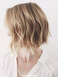 Cut a few longer layers into a bobbed style and to master that deadly combo, create waves in the top layer of your hair with a medium barrel curling iron and then run your fingers through to separate. The Beauty Department Your Daily Dose Of Pretty Flat Iron Wave Trick