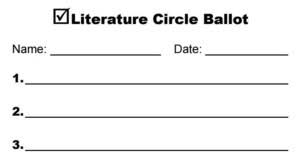 Literature circle worksheets literature circles in the classroom. Reading Circles Ld School