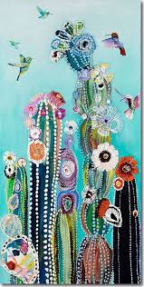 Pretty Art Art Painting Cactus Art