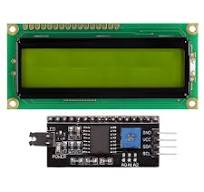 1602 LCD Display with I2C/IIC Serial Interface Adapter ...