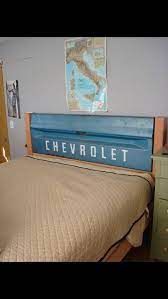 Pin By Candice Kough On Home Tailgate Headboard Kids Room Headboard