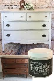Transform Your Furniture Today With Vintage And Restore By K Chalky Finish Furniture Paint Easy To Use Ev Repurposed Furniture Diy Furniture Furniture Today