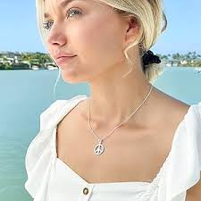 Amazon.com: Hawaiian Silver Jewelry Peace Sign Necklace
