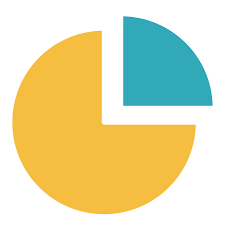 black background report diagram finance presentation