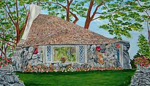 Earl Young's "Hobbit House" Half House