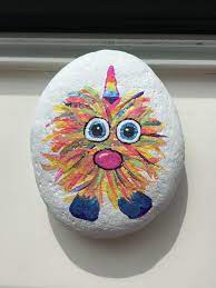 15 Fantastic Ideas Easy Rock Painting Ideas For Beginners Strongdaily Net Painted Rocks Painted Rocks Kids Monster Painting
