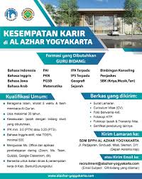 2,227 likes · 1 talking about this. Lowongan Guru Al Azhar Yogyakarta