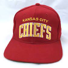 Kansas City Chiefs Snapback Cap Nfl Football Starter 100 Wool Baseball Hat Red Starter Baseballcap Hats For Men Baseball Cap Hats