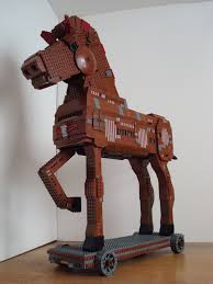 Dsc02689 Jpg Trojan Horse Lego Animals Legos