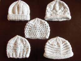 Premature Small Baby Knitting Pattern For 5 Hats Etsy In 2021 Baby Hat Knitting Pattern Hat Knitting Patterns Knitting Baby Projects