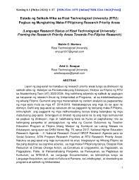 From the tea reasearch association's toklai labs, assam. Filipino Research Papers Academia Edu