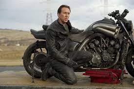 Nicolas Cage And The Yamaha Vmax Set The World On Fire Ghost Rider Bike Ghost Rider Motorcycle Ghost Rider 2