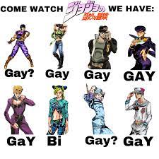 Gay : r/ShitPostCrusaders