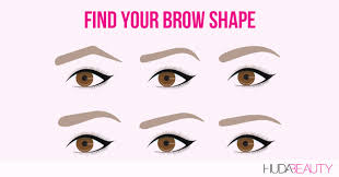 The easiest way to do this is to brush the brows upwards, and snip one or two hairs at a time. How To Shape Your Brows To Flatter Your Face Blog Huda Beauty