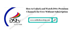 How to reset a dstv a7 remote control. How To Unlock And Watch Dstv Premium Channels For Free Without Subscription Entitled Knowledge