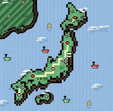 Japan In Super Mario Style In 2020 Mario Japan Super Mario