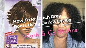 Dark and lovely fade resistant rich conditioning color, no 377, sun kissed brown, 1 ea. How To Retouch Grey Roots With Dark Lovely Tutorial Youtube
